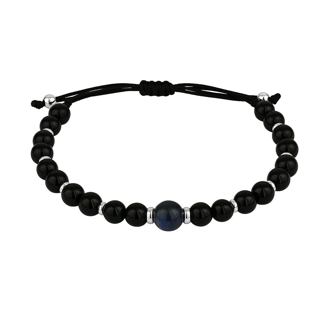 Onyx &amp; Sapphire Bracelet (2x2)