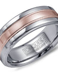 Cobalt & Milgrain Inner Edge Ring