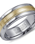 Cobalt & Milgrain Inner Edge Ring
