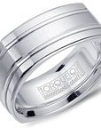Cobalt & White Gold Plain Ring