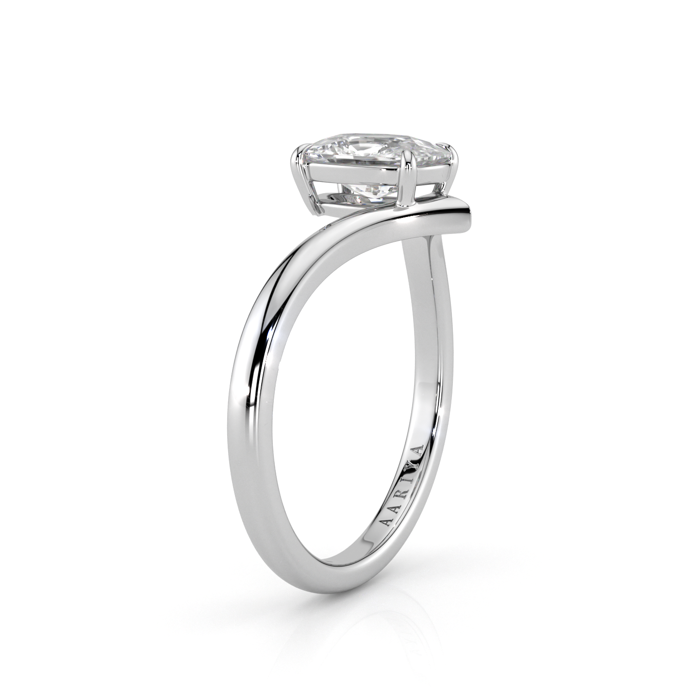 Cushion Diamond Shaped Ring
