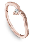 Single Stone Shaped Band