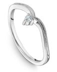 Single Stone Shaped Band
