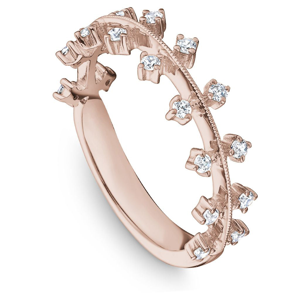 Double Row Diamond Band
