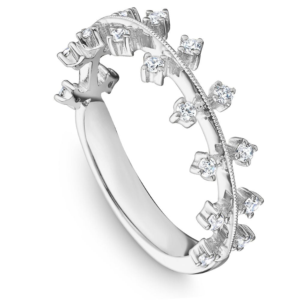 Double Row Diamond Band