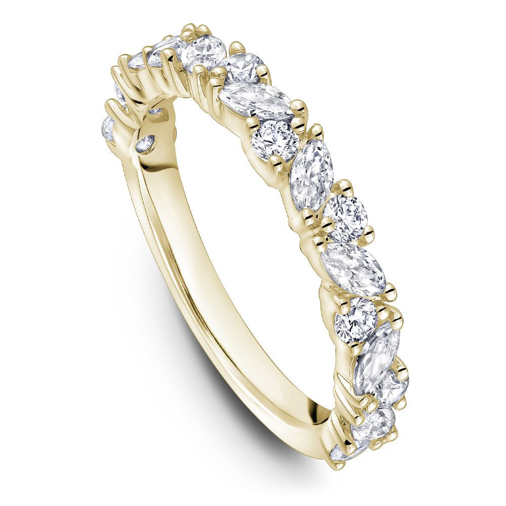 Bezel Set Marquise &amp; Round Band
