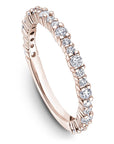 Alternating Round Diamond Band
