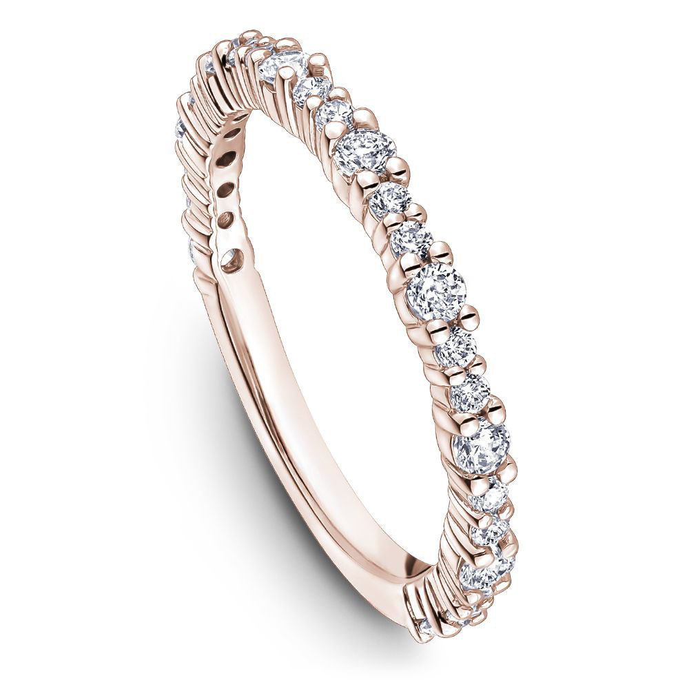 Alternating Round Diamond Band