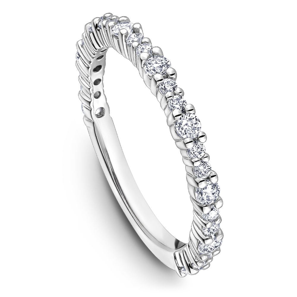 Alternating Round Diamond Band