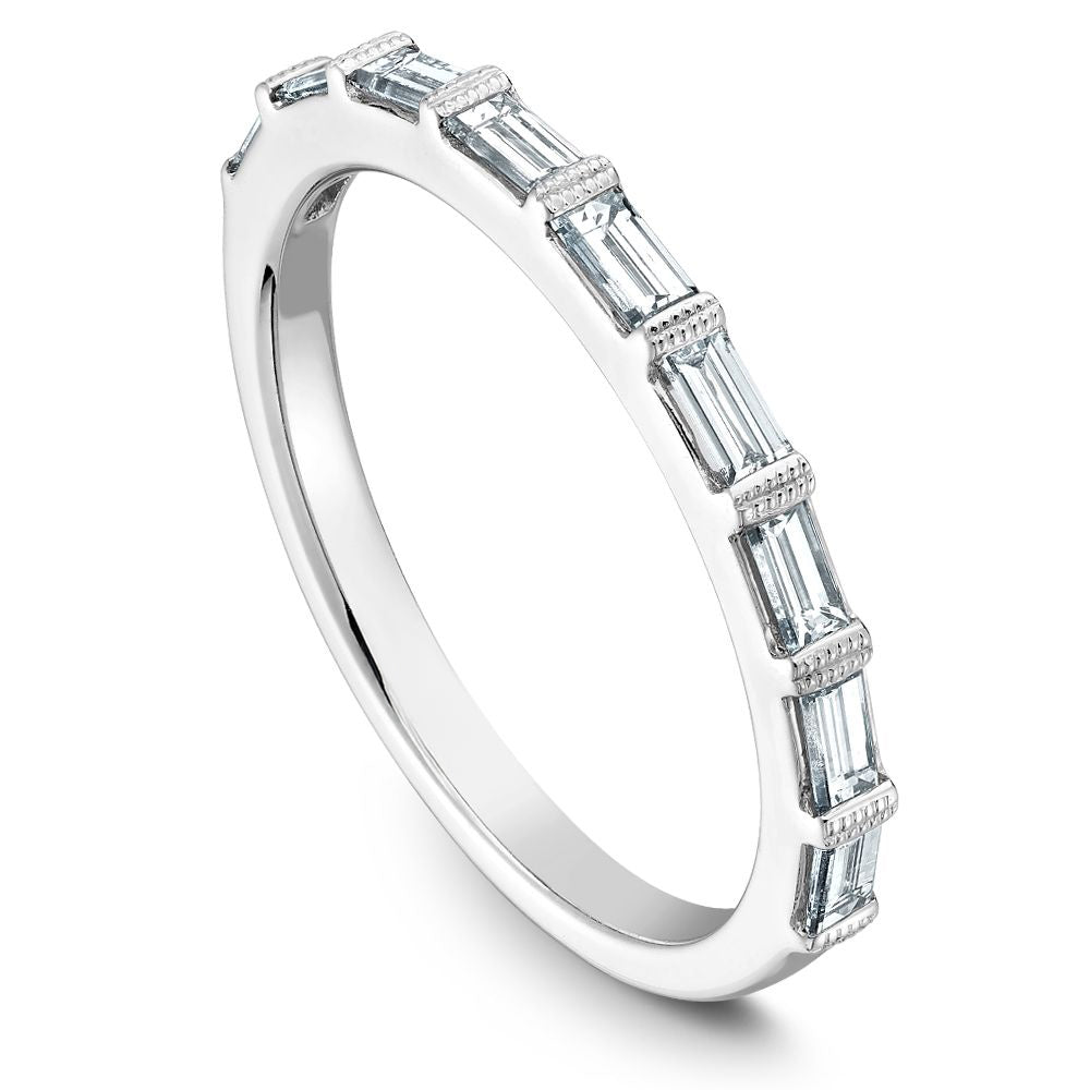 Baguette Diamond With Mlgrain Band