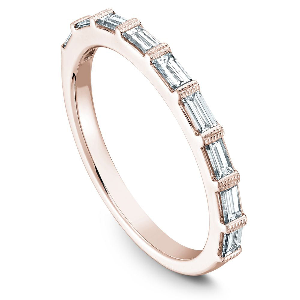 Baguette Diamond With Mlgrain Band