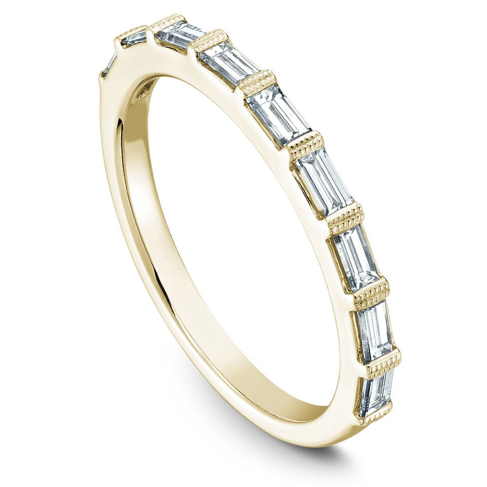 Baguette Diamond With Mlgrain Band