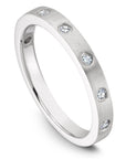 Rubover Diamond Set Band