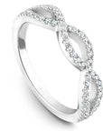 Infinity Loop Diamond Band