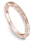 Floral Engraved Band