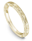 Floral Engraved Band