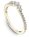Delicate Graduated Diamond Band
