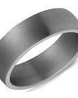 Tantalum Sandpaper Rounded Ring