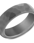 Tantalum Frosted Hammer Ring