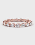 Pear Diamond Band 100