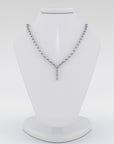 Y | White Marquise Diamond Necklace