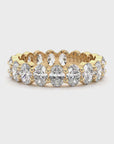 Oval Diamond Band 100