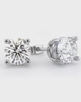 REGAL | Round Diamond Earrings