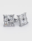 Floral | Radiant Diamond Earrings
