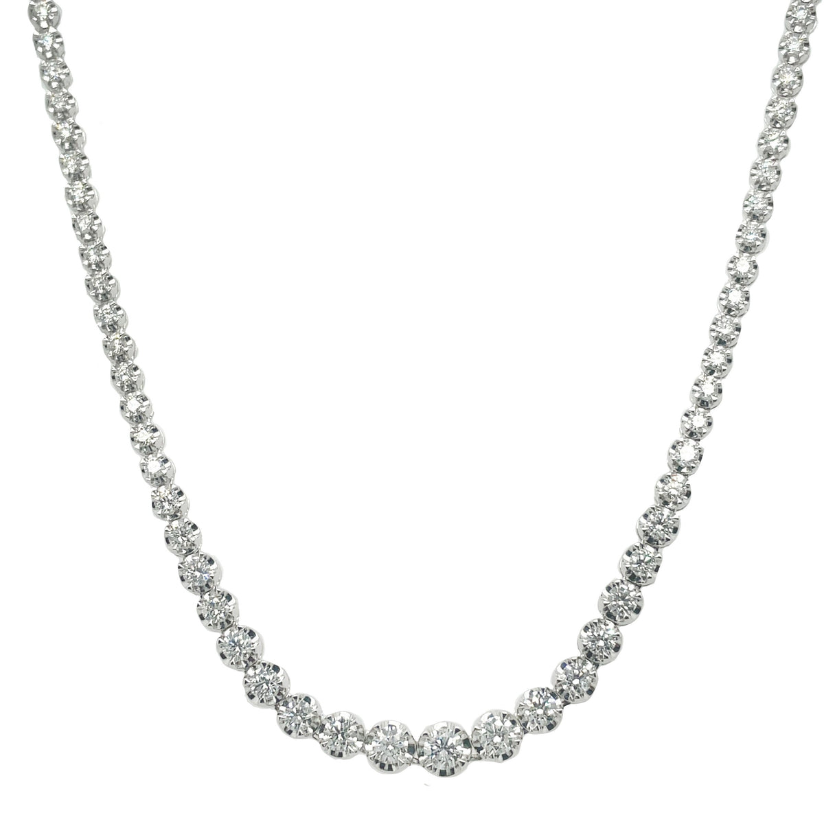 REGAL | 100% Set Diamond Necklace