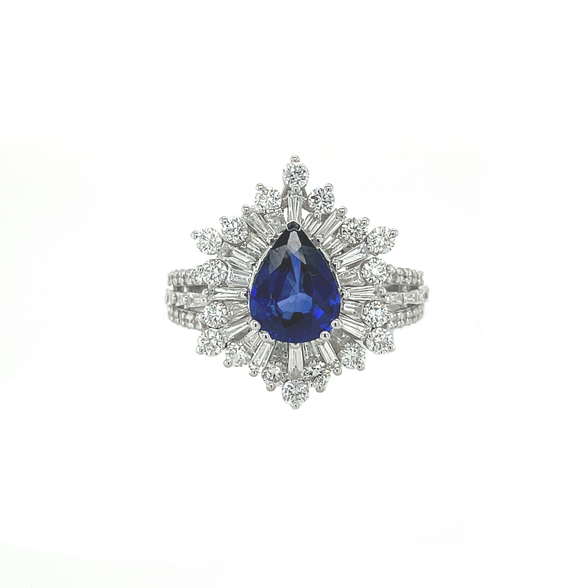 18ct Blue Sapphire Ring