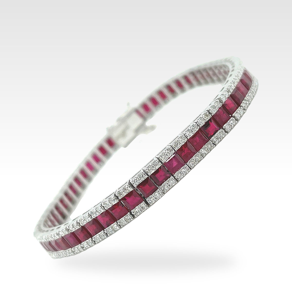 Art Ruby Diamond Bracelet