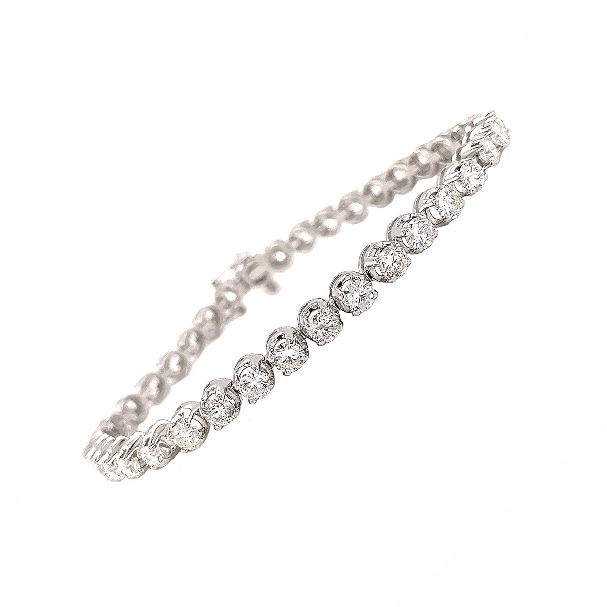 Pulsera de tenis de 18 quilates