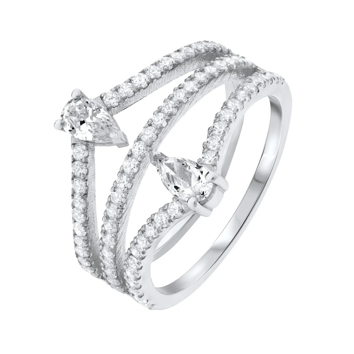 ETERNAL | 3 Bar Diamond Ring
