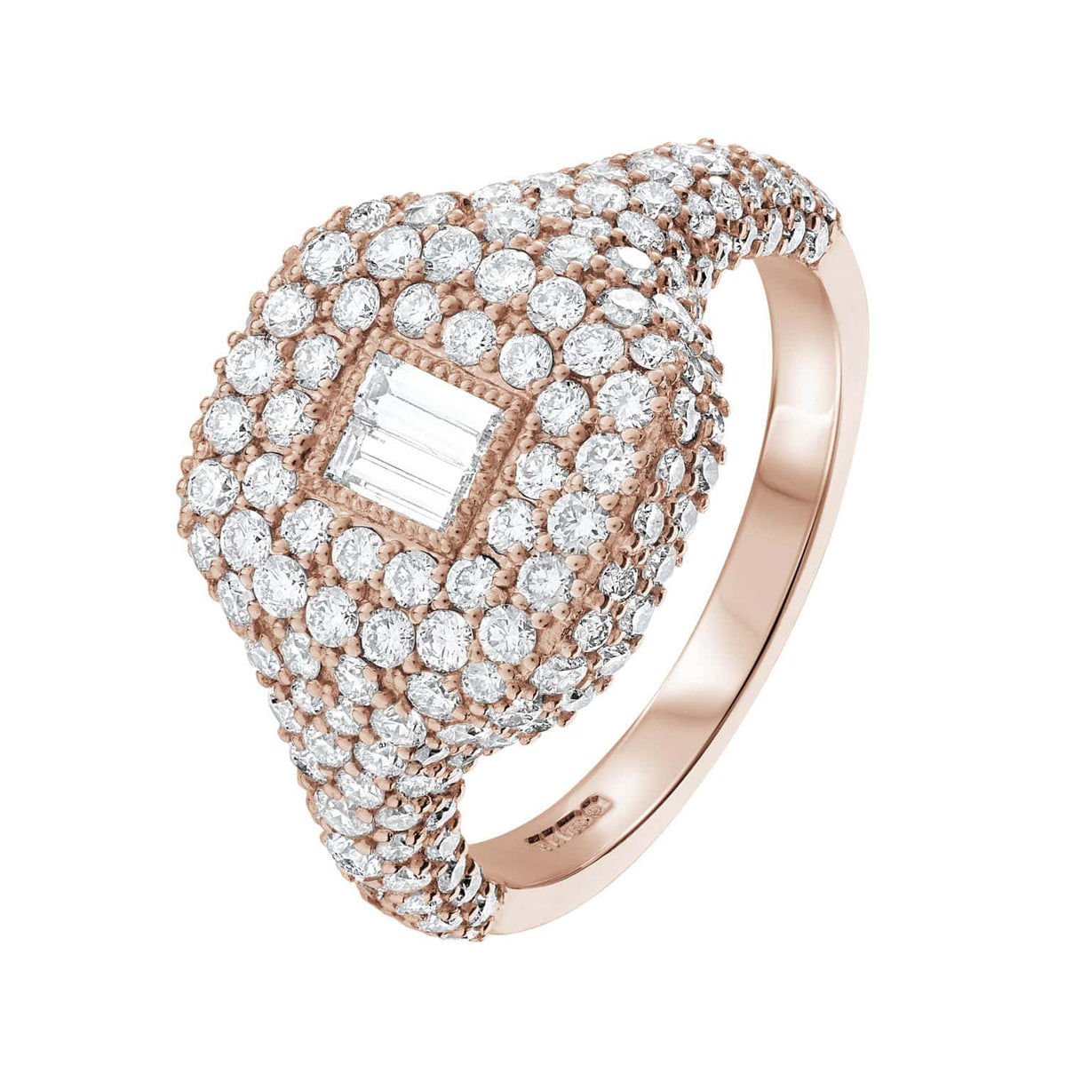 ETERNAL | Rose Gold Pave Ring