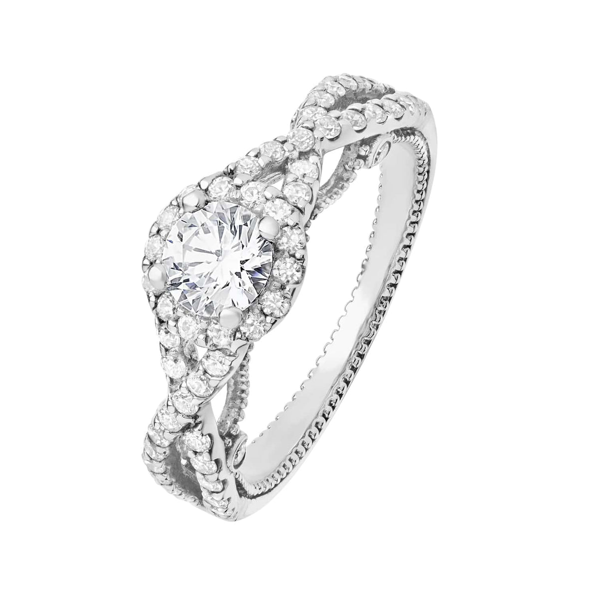 Anillo de compromiso Vintage Luxe