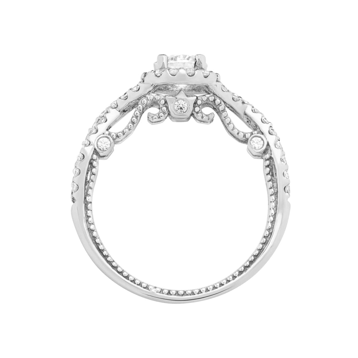 Anillo de compromiso Vintage Luxe