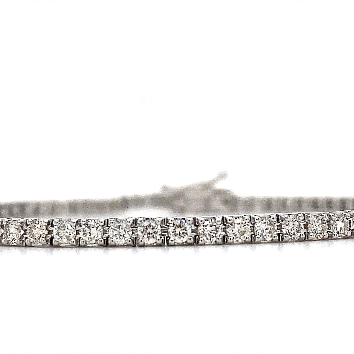 Pulsera de tenis de diamantes de 2 quilates