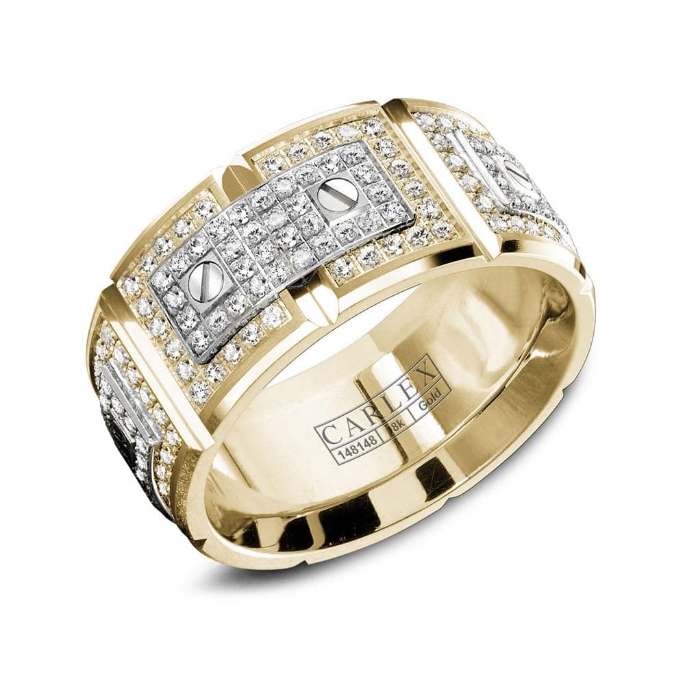 Diamond Tag Screw Luxe Ring