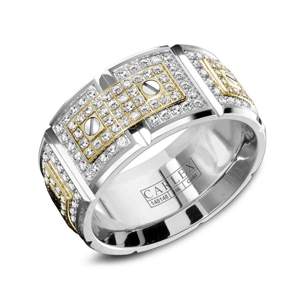 Diamond Tag Screw Luxe Ring