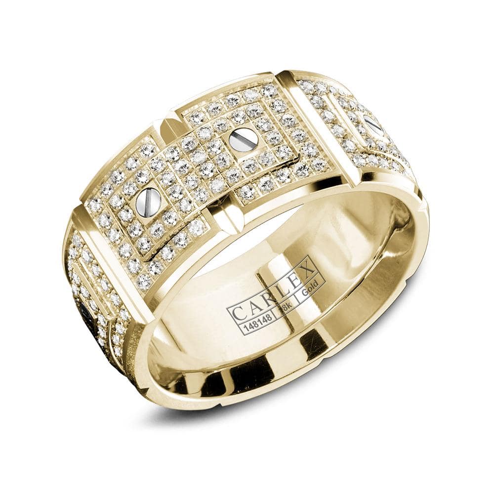 Diamond Tag Screw Luxe Ring
