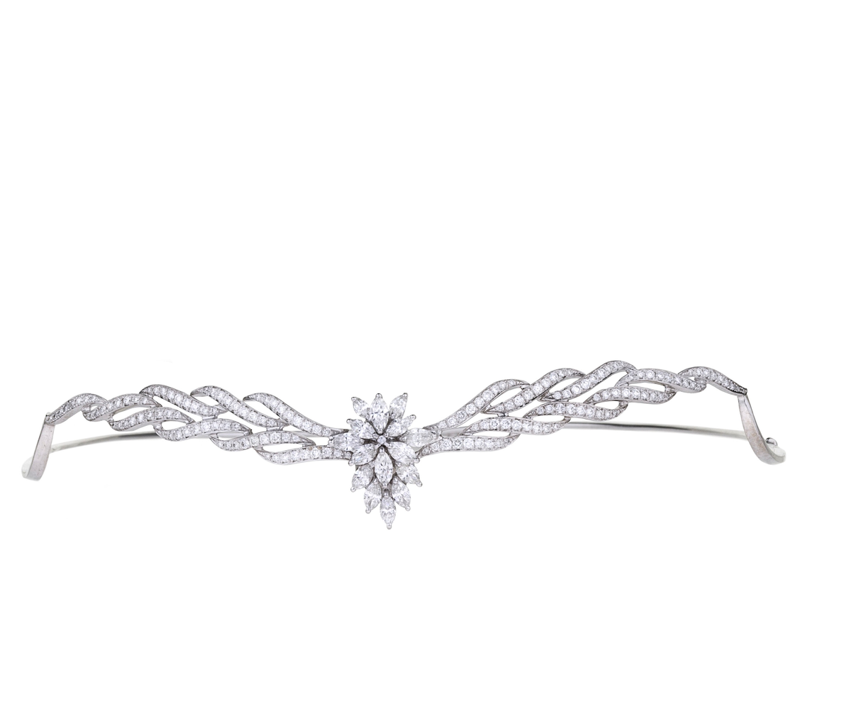 Crown with Marquise and Round Diamonds
